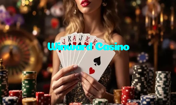 Winward Casino casino presented on mobile device in Pakistan with slots and live games